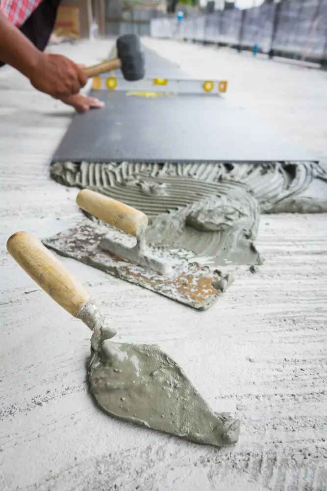 Concrete Pad Pouring
